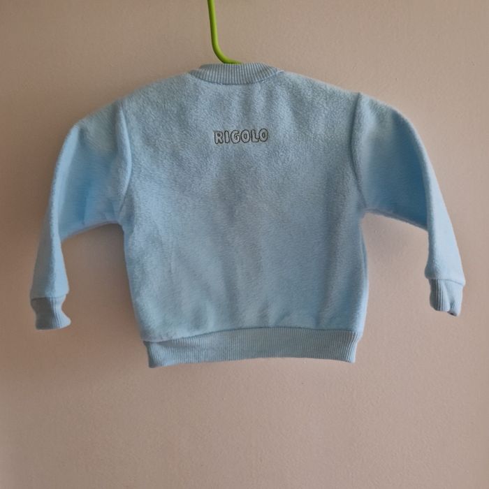 3 mois gilet bleu clair rigolo - photo numéro 4