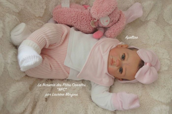 Apolline poupée bébé Reborn authentique - photo numéro 2