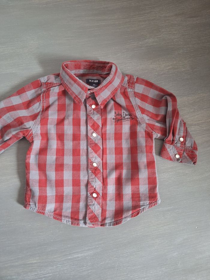 Chemise carreaux
