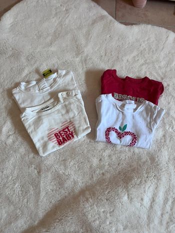 Lot t-shirt 3 mois