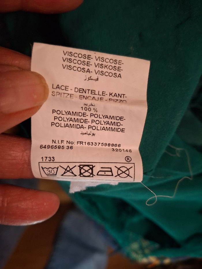 Combishort vert t40 - photo numéro 9