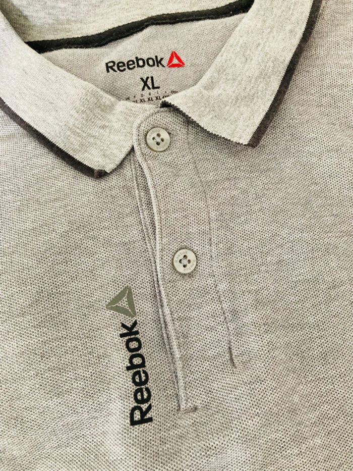 Reebok haut tee shirt polo vêtement homme taille XL - photo numéro 2