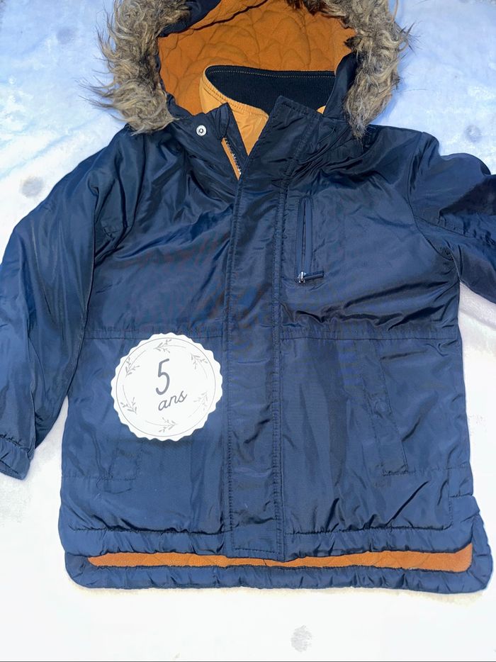 Parka chaude 5 ans