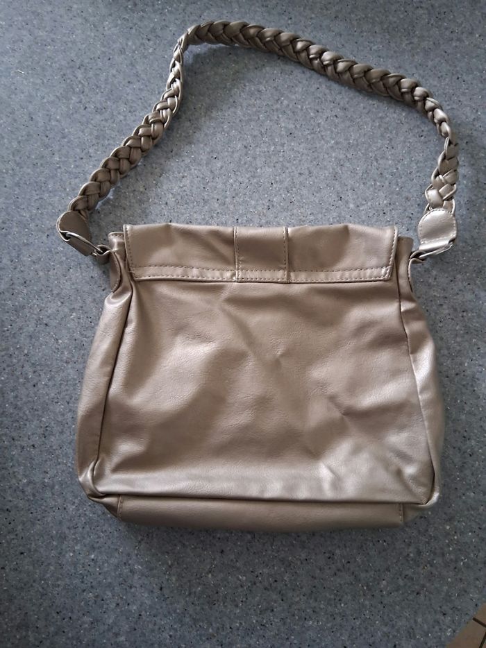 Sac à main  doré - photo numéro 2
