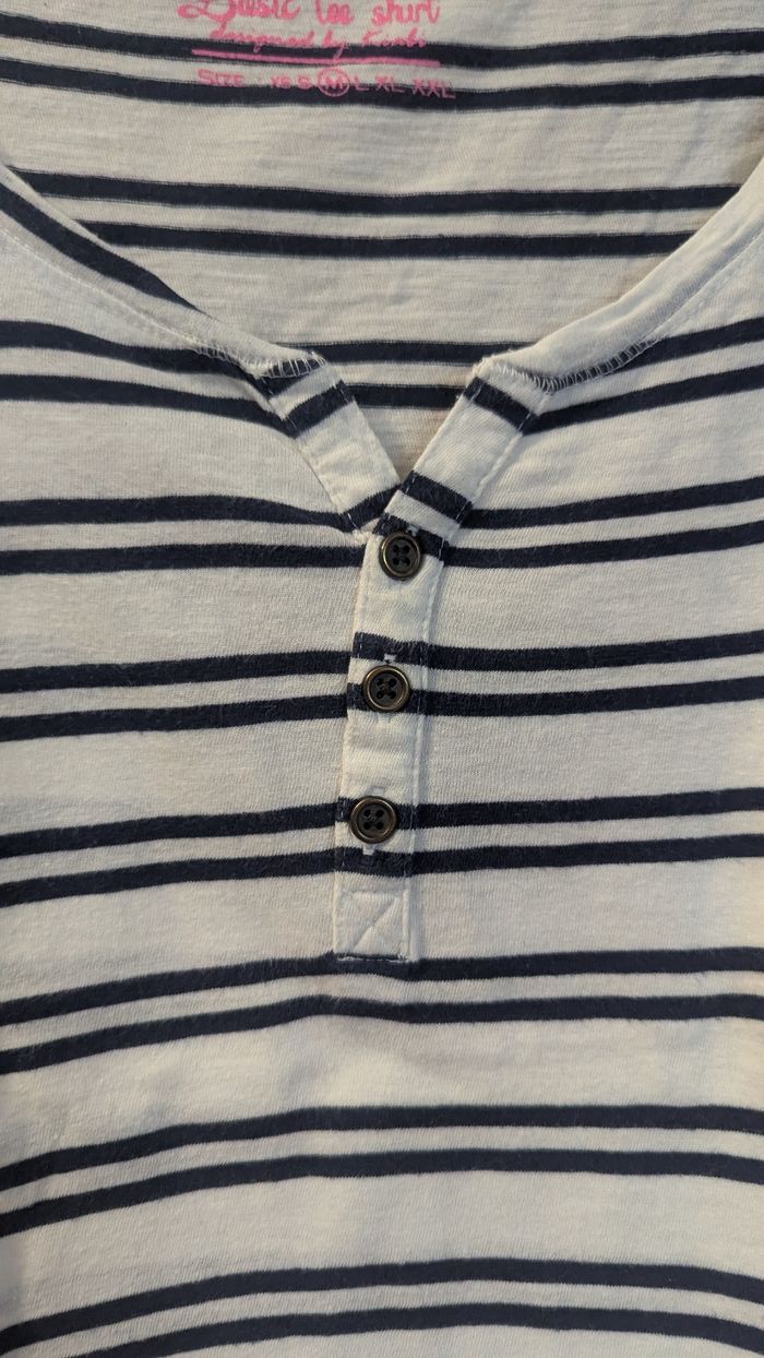 T-shirt manche courte rayures - photo numéro 2