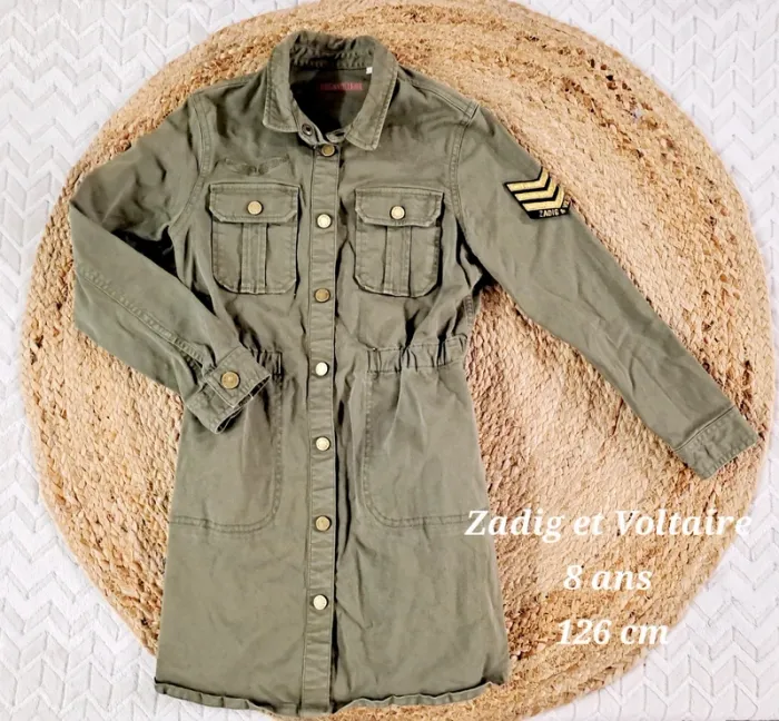 Robe Zadig et Voltaire 8 ans