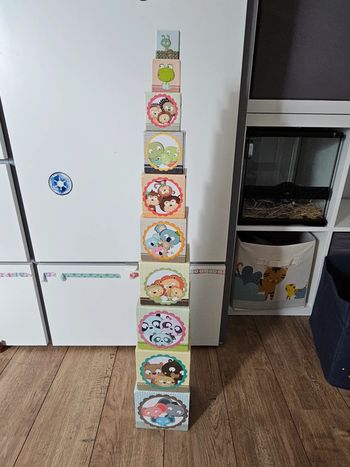 Pyramide en carton animaux Janod