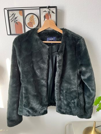 Veste imitation fourrure