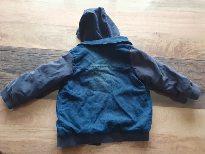 Veste hiver imitation jean 2 ans - photo numéro 3