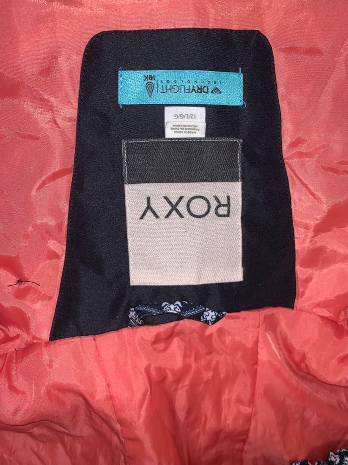 Ensemble ski ( pantalon + veste ) 12 ans fille roxy - photo numéro 3