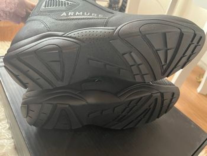 Bottes de moto étanches noires Armure T43 neuves 🏍️ - photo numéro 5