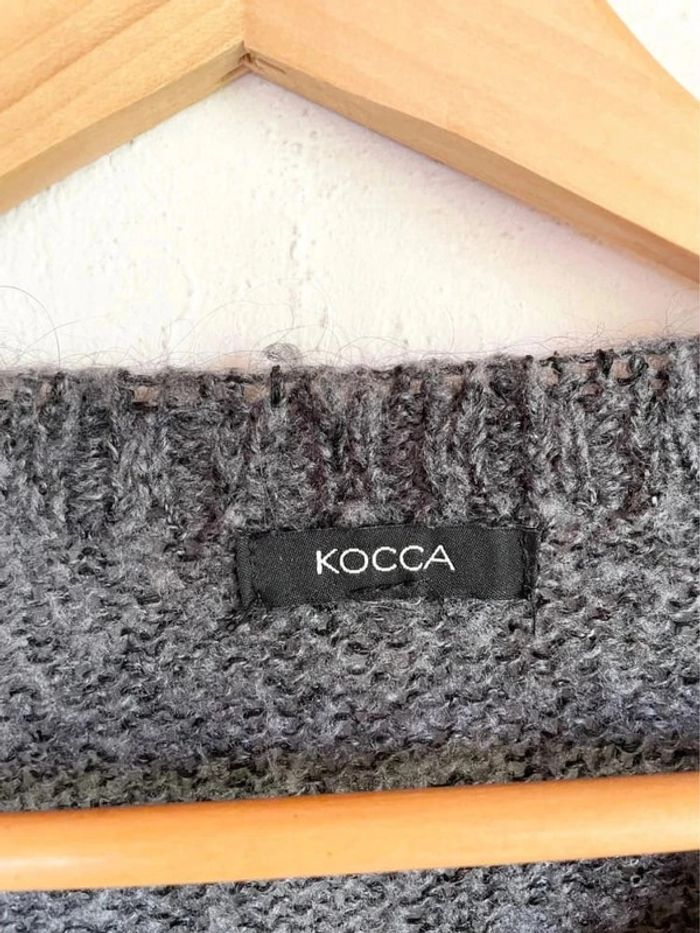 Pull kocca gris - photo numéro 3