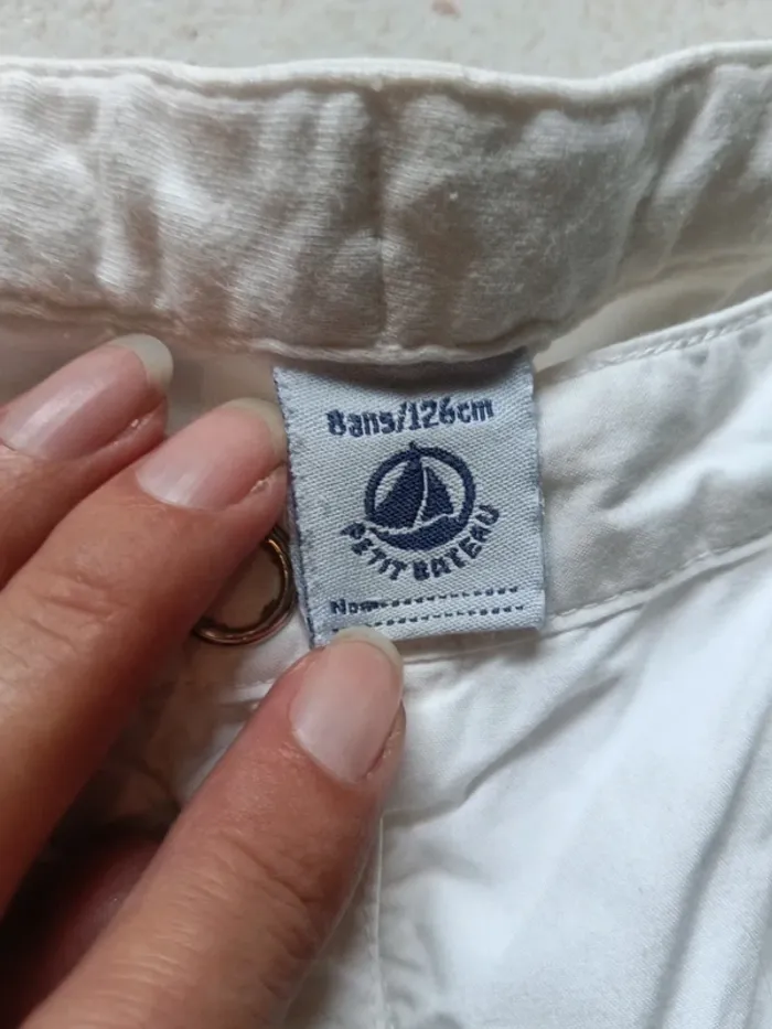 Short petit bateau 8ans - photo numéro 4