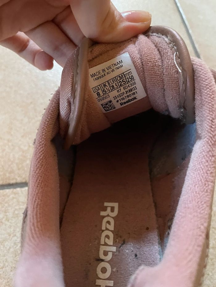 Reebok rose gold 38,5 - photo numéro 8