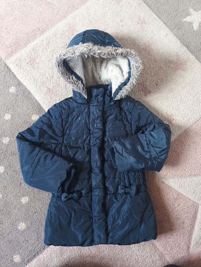 Blouson manteau doudoune chaude avec capuche Fille 4 ans Orchestra