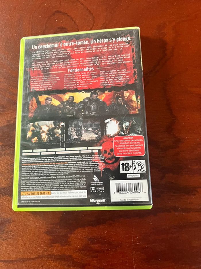 Xbox 360 gears of war - photo numéro 3