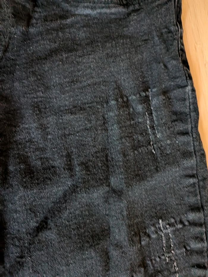 Pantalon effet jeans noir grossesse shein 38 - photo numéro 4