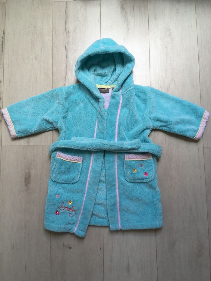 Peignoir fille 2 ans