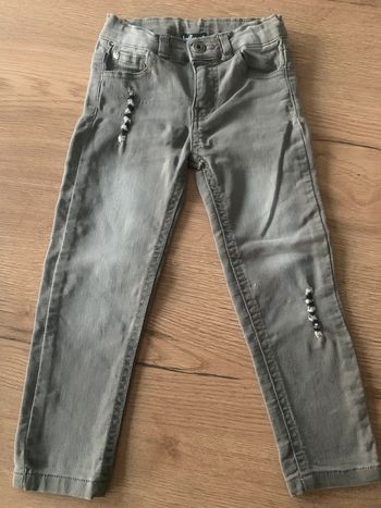 Jean gris fille