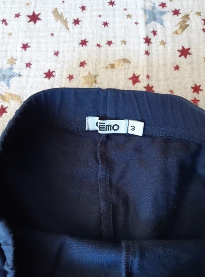Pantalon léger bleu marine Gémo 3 ans - photo numéro 2