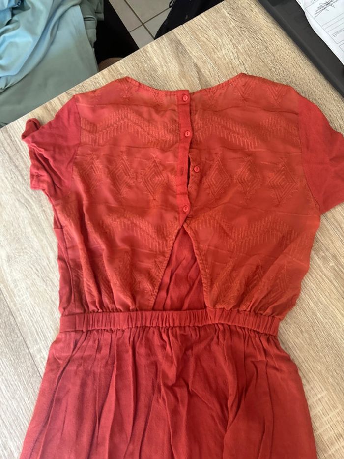 Robe orange corail - photo numéro 5