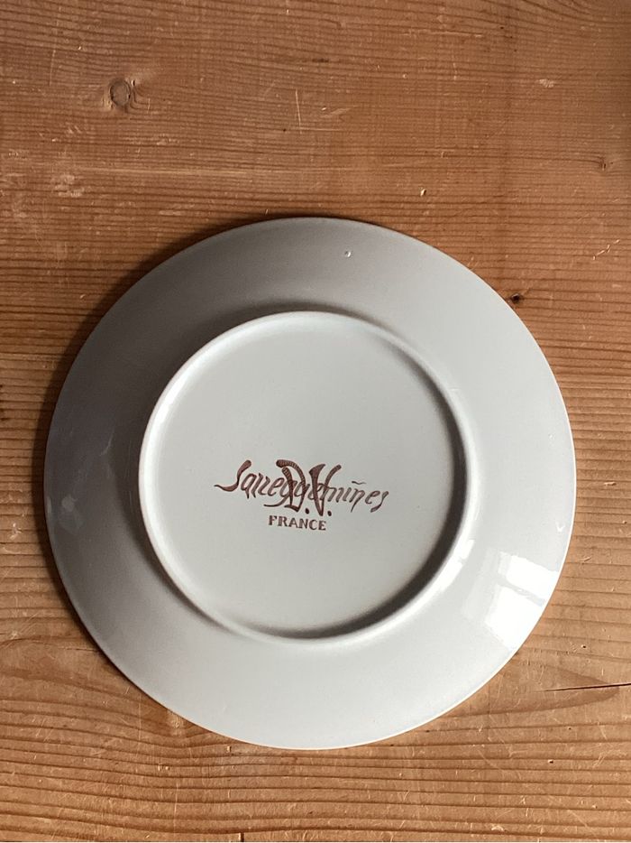 6 Assiettes a dessert ou fromage - photo numéro 9