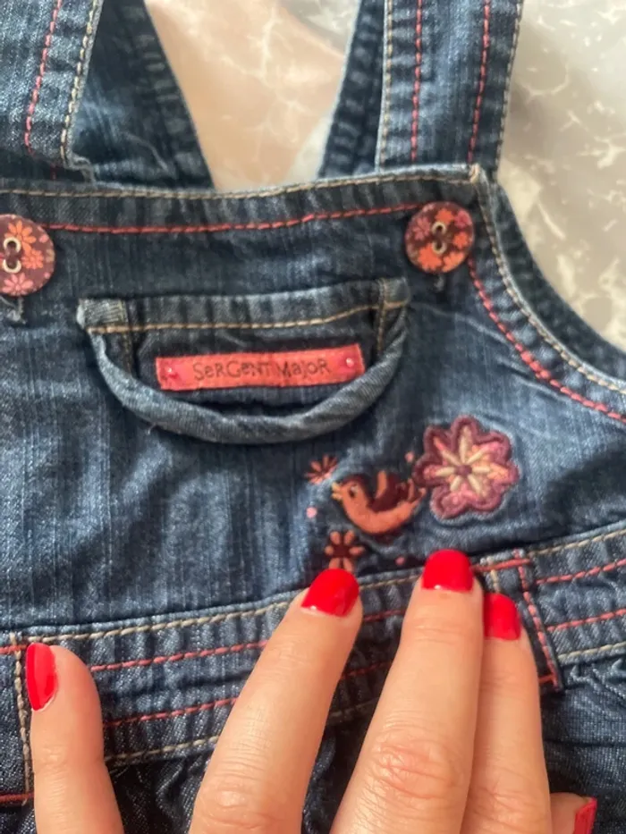 Robe jeans fille - photo numéro 2