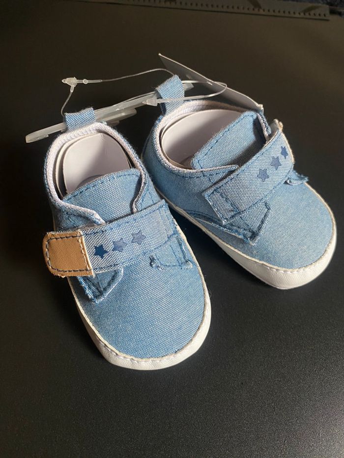Chaussures bébé en toile - photo numéro 5