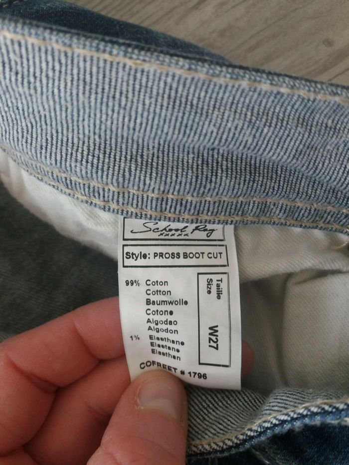 Jean femme School Rag Taille US27 - photo numéro 6