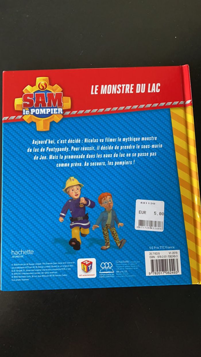 Sam le pompier le monstre du lac - photo numéro 2