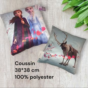 Oreiller Coussin Frozen la reine des neiges