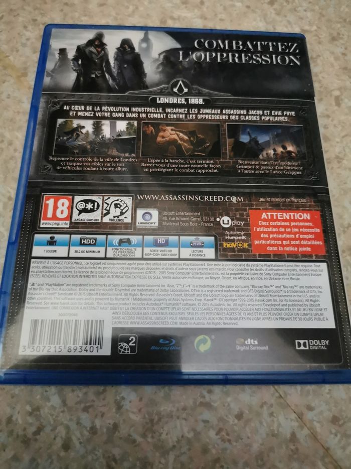 Assassin creed syndicate ps4 - photo numéro 2