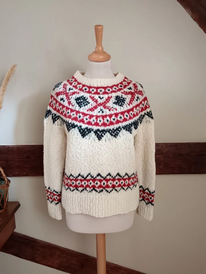 Pull Norvégien laine Léon & Harper - photo numéro 3