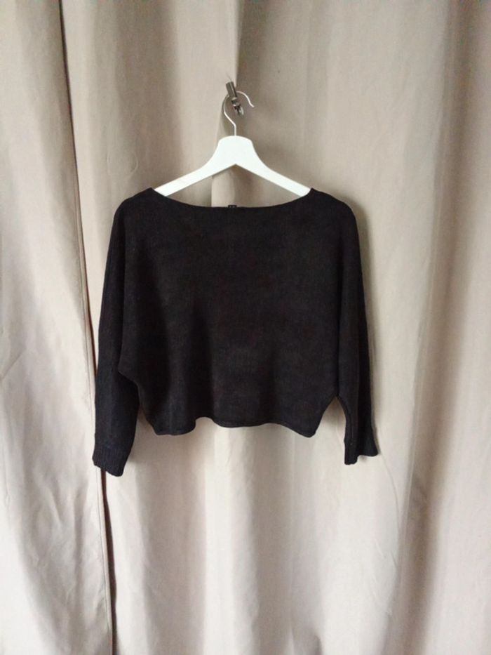 Pull noir manches chauve-souris Jennyfer taille S - photo numéro 4