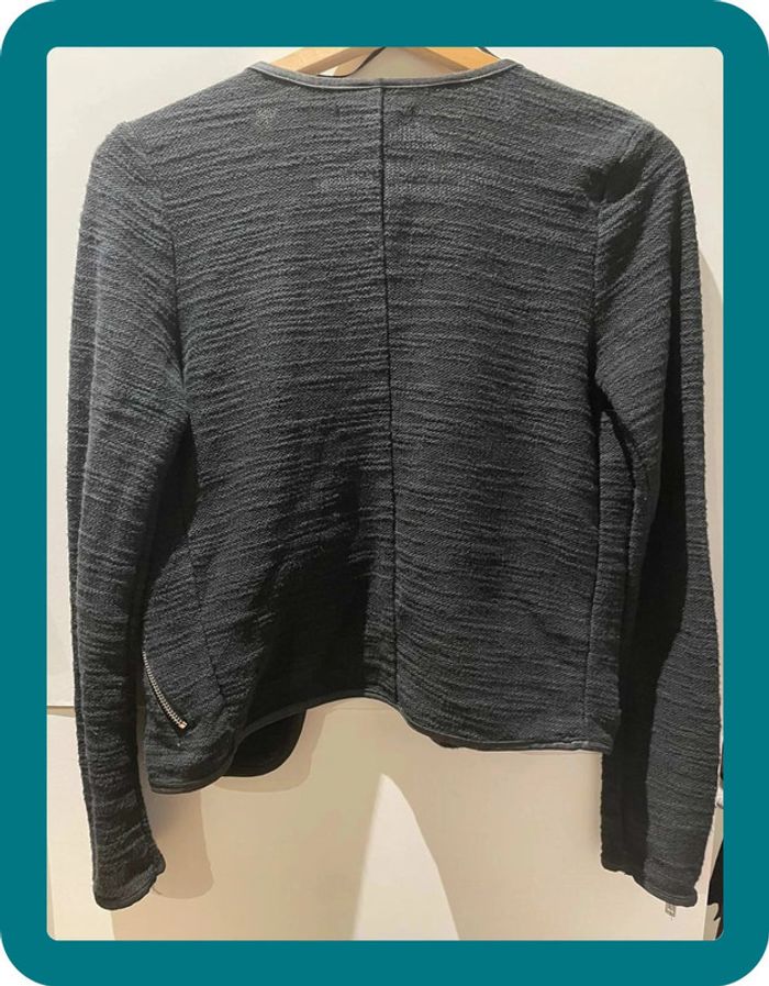 Perfecto simple noir unis avec poches - S - photo numéro 4