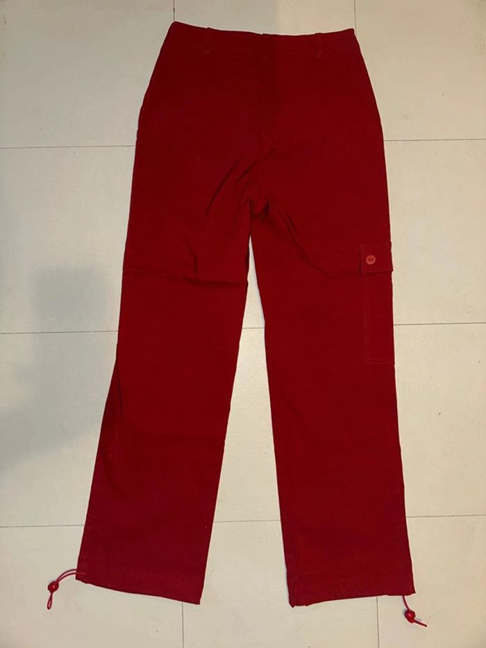 Jean rouge Camaïeu T36 neuf - photo numéro 7
