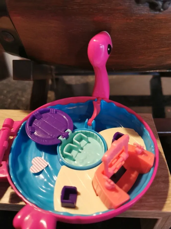 Polly Pocket la Piscine du Flamant Rose - photo numéro 4