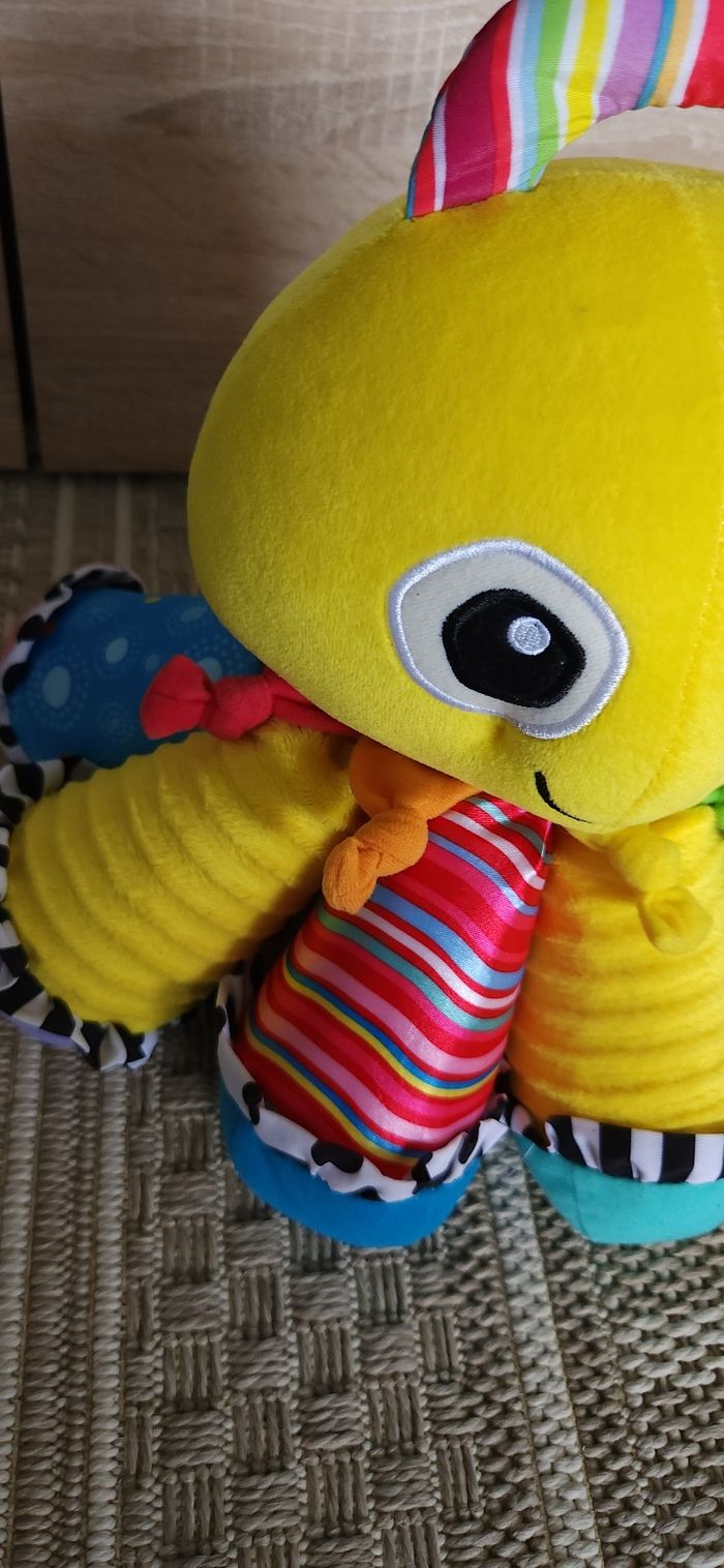 Pieuvre Musicale de TOMY Lamaze Jaune - photo numéro 2