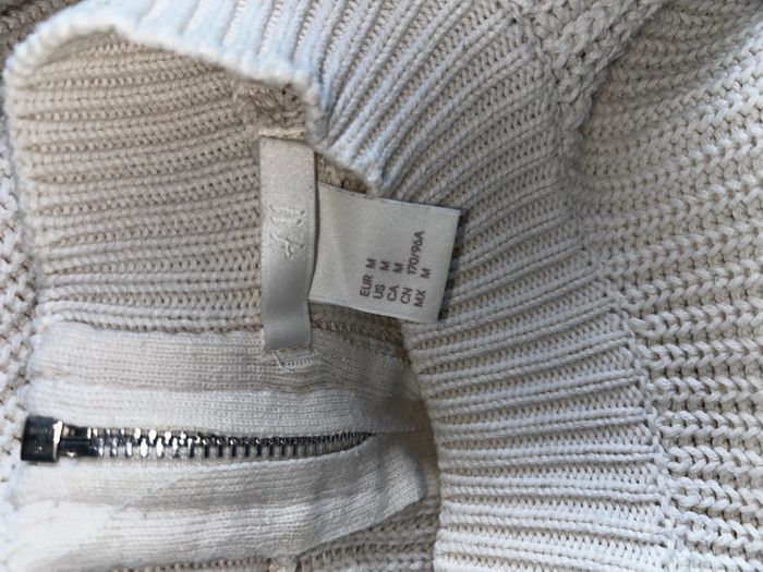 Pull côtelé blanc H&M - photo numéro 5