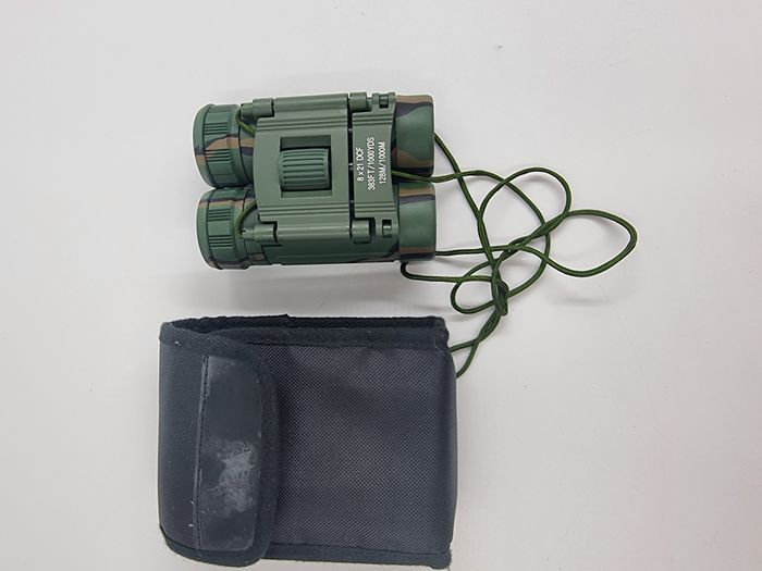 Petite paire de jumelle couleur treillis militaire