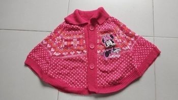 Poncho Minnie 2/4 ans