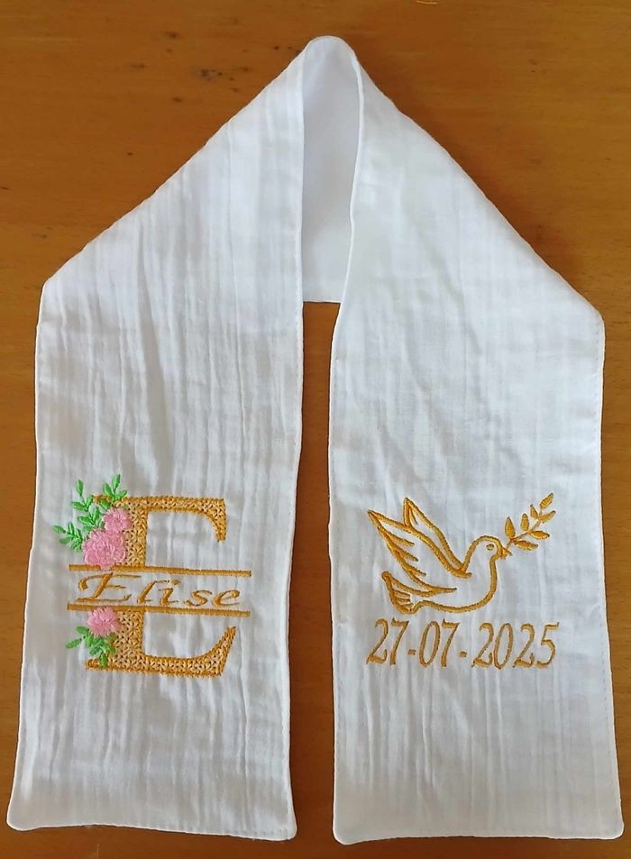 Echarpe de baptême