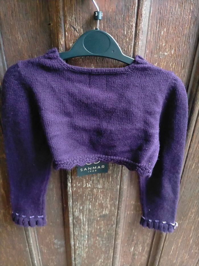 Joli boléro Sanmar neuf 4 ans - photo numéro 2