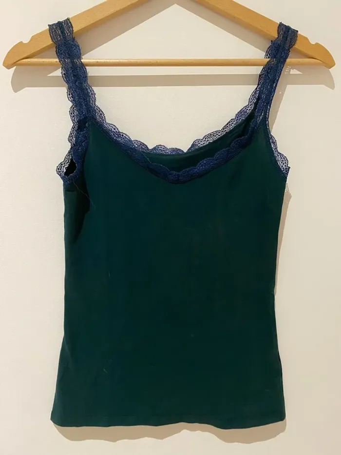 Débardeur vert sapin