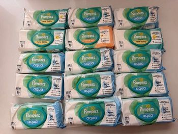 Lot lingette Pampers harmonie 