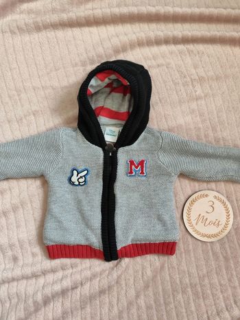 Gilet Mickey 3 mois 👣 Orchestra 
