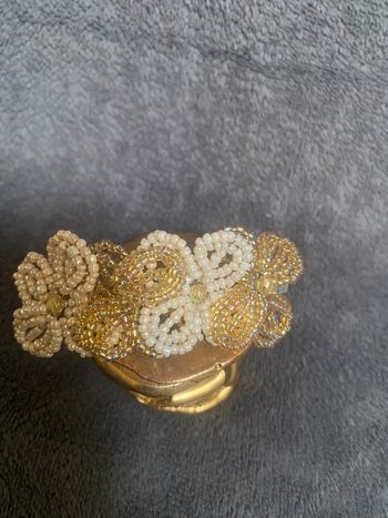 Vintage barrette à cheveux perles