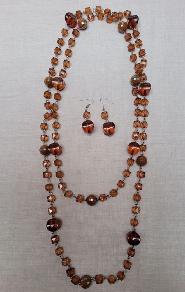 Collier + boucles fantaisie - photo numéro 6