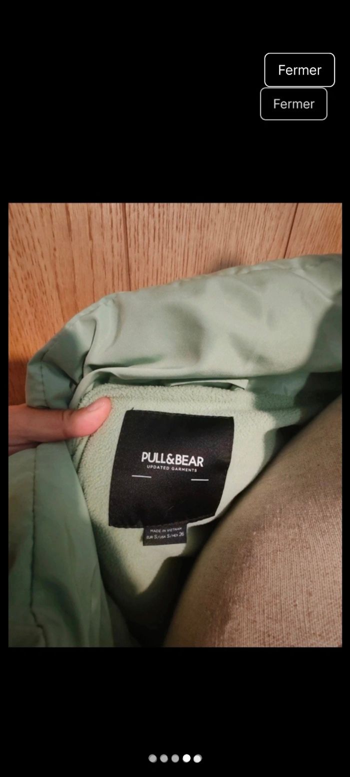 Doudoune femme taille 36 S pull&bear - photo numéro 4