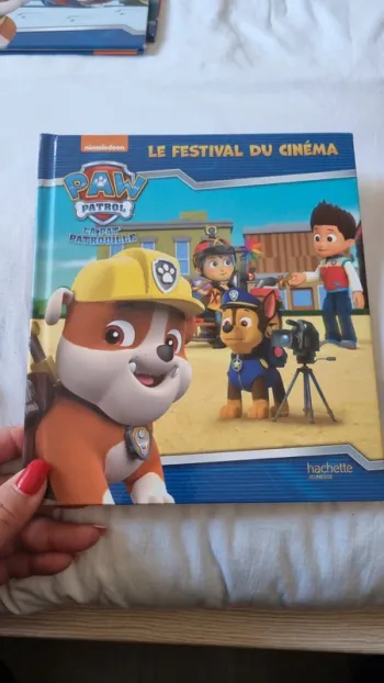 Livre Pat Patrouille Le festival du cinema